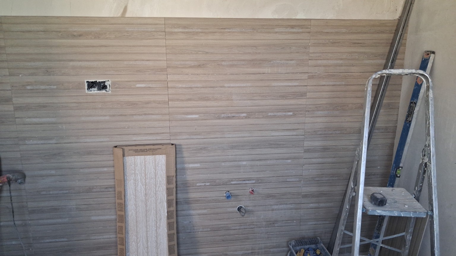 Reforma de baño en proceso - Alicatados Rubio